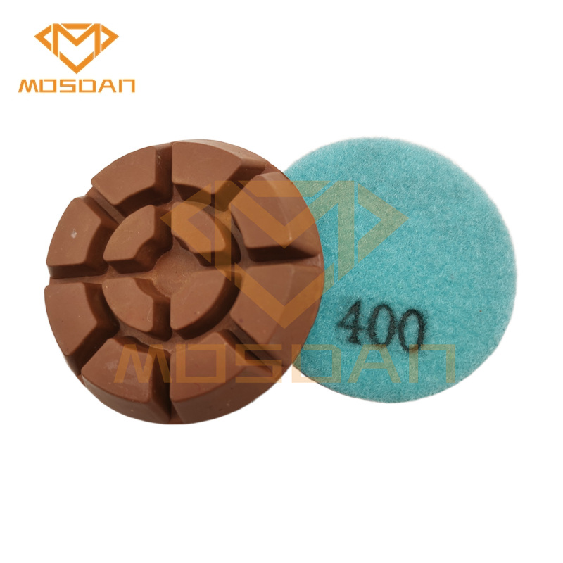 copper bond polishing pads