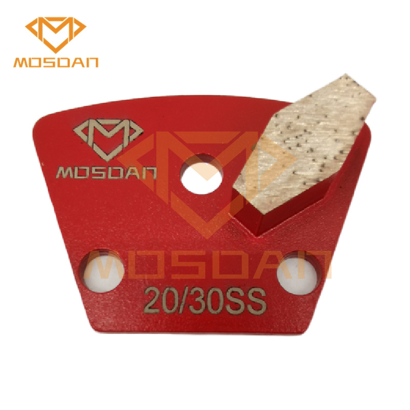 Trapezod Concrete Grinding Plate 