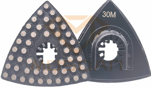 Mosdan Triangle Mini Dots Grinding Pads for Corner Edge